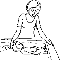 Грудничковое плавание: занятия дома в ванной