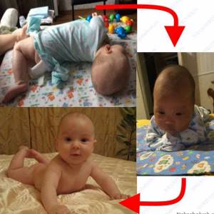 Как ребенка научить держать головку: развитие по месяцам, советы