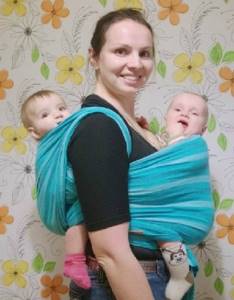 Как завязать слинг шарф для новорожденных: инструкция